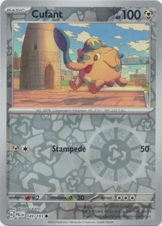 Cufant 149/193 (SV02: Paldea Evolved)  - Reverse Holofoil | Good Games Morley