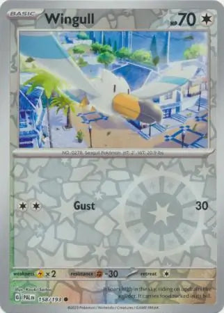 Wingull 158/193 (SV02: Paldea Evolved)  - Reverse Holofoil | Good Games Morley