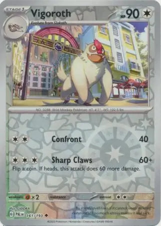 Vigoroth 161/193 (SV02: Paldea Evolved)  - Reverse Holofoil | Good Games Morley