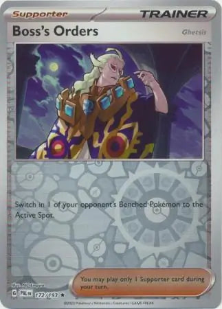 Boss's Orders 172/193 (SV02: Paldea Evolved)  - Reverse Holofoil | Good Games Morley