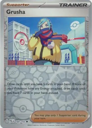 Grusha 184/193 (SV02: Paldea Evolved)  - Reverse Holofoil | Good Games Morley