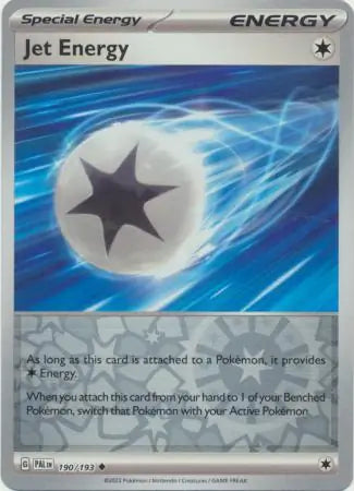 Jet Energy 190/193 (SV02: Paldea Evolved)  - Reverse Holofoil | Good Games Morley