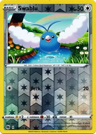 Swablu 48/73 (Champion's Path)  - Reverse Holofoil | Good Games Morley