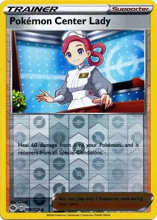 Pokemon Center Lady 60/73 (Champion's Path)  - Reverse Holofoil | Good Games Morley