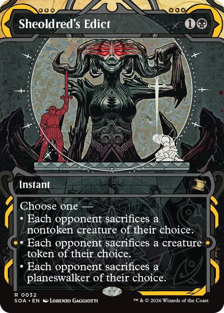 Sheoldred's Edict 32 (Secrets of Strixhaven: Mystical Archive)  - Foil | Good Games Morley
