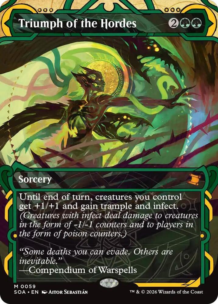 Triumph of the Hordes 59 (Secrets of Strixhaven: Mystical Archive)  - Foil | Good Games Morley