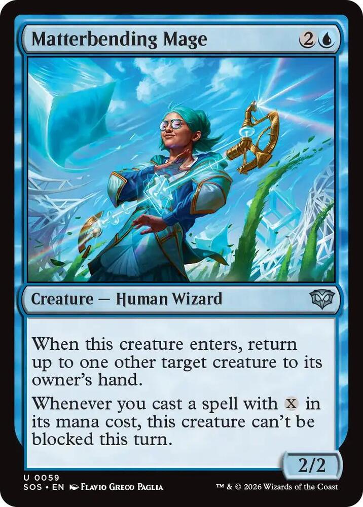 Matterbending Mage 59 (Secrets of Strixhaven)  - Foil | Good Games Morley