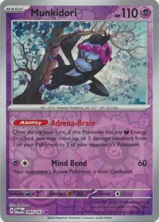 Munkidori 095/167 (SV06: Twilight Masquerade)  - Reverse Holofoil | Good Games Morley