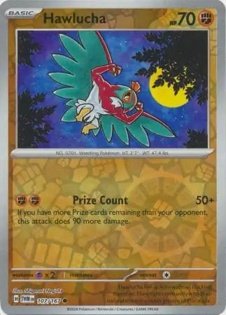 Hawlucha 107/167 (SV06: Twilight Masquerade)  - Reverse Holofoil | Good Games Morley
