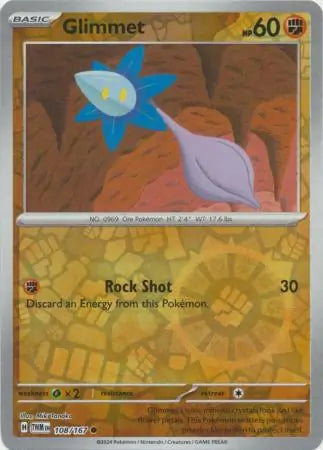 Glimmet 108/167 (SV06: Twilight Masquerade)  - Reverse Holofoil | Good Games Morley