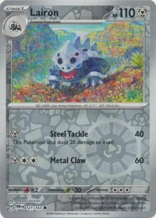 Lairon 121/167 (SV06: Twilight Masquerade)  - Reverse Holofoil | Good Games Morley
