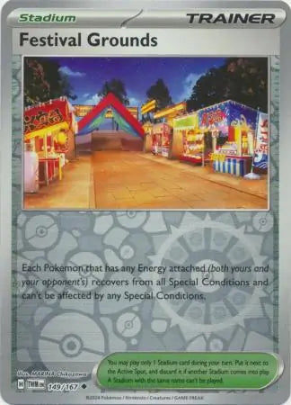 Festival Grounds 149/167 (SV06: Twilight Masquerade)  - Reverse Holofoil | Good Games Morley