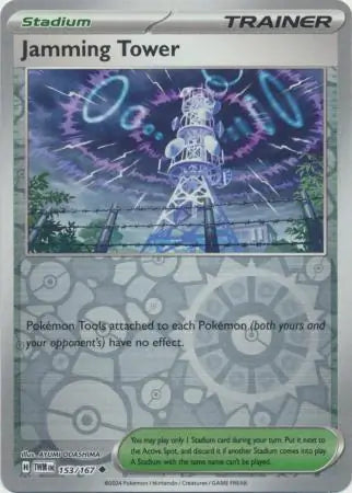 Jamming Tower 153/167 (SV06: Twilight Masquerade)  - Reverse Holofoil | Good Games Morley