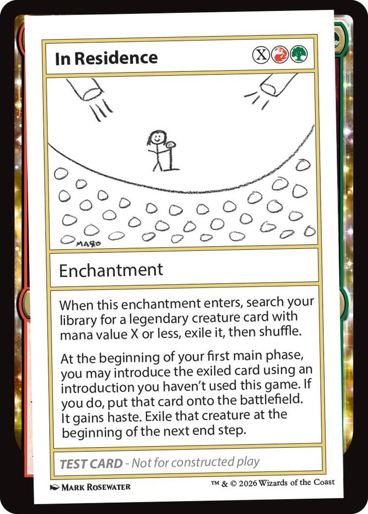In Residence  (Mystery Booster: Convention Edition Exclusives)  | Good Games Morley