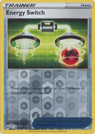 Energy Switch 129/159 (Crown Zenith)  - Reverse Holofoil | Good Games Morley