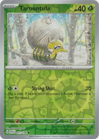 Tarountula 017/198 (SV01: Scarlet & Violet Base Set)  - Reverse Holofoil | Good Games Morley