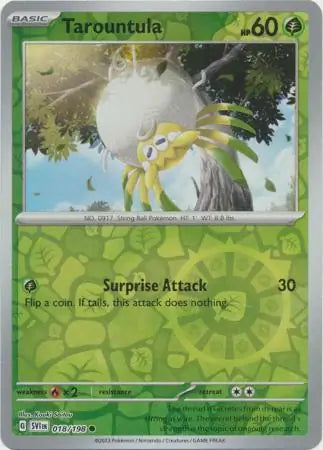 Tarountula 018/198 (SV01: Scarlet & Violet Base Set)  - Reverse Holofoil | Good Games Morley