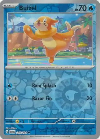 Buizel 046/198 (SV01: Scarlet & Violet Base Set)  - Reverse Holofoil | Good Games Morley