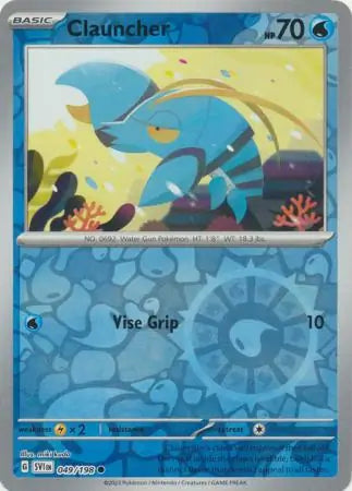 Clauncher 049/198 (SV01: Scarlet & Violet Base Set)  - Reverse Holofoil | Good Games Morley