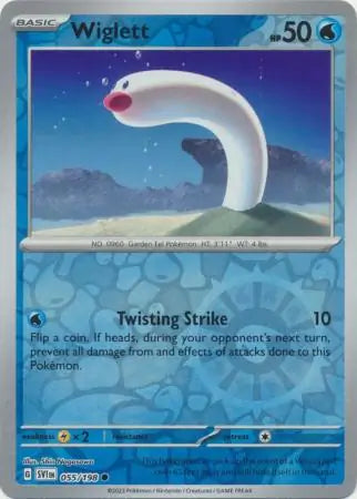 Wiglett 055/198 (SV01: Scarlet & Violet Base Set)  - Reverse Holofoil | Good Games Morley