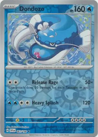 Dondozo 061/198 (SV01: Scarlet & Violet Base Set)  - Reverse Holofoil | Good Games Morley