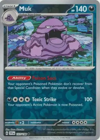 Muk 127/198 (SV01: Scarlet & Violet Base Set)  - Reverse Holofoil | Good Games Morley
