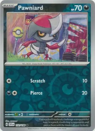 Pawniard 132/198 (SV01: Scarlet & Violet Base Set)  - Reverse Holofoil | Good Games Morley