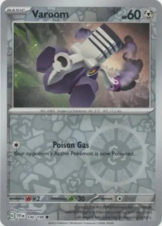 Varoom 140/198 (SV01: Scarlet & Violet Base Set)  - Reverse Holofoil | Good Games Morley