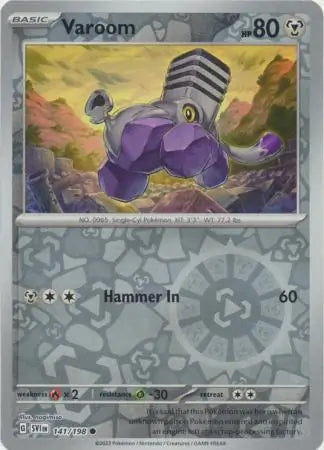 Varoom 141/198 (SV01: Scarlet & Violet Base Set)  - Reverse Holofoil | Good Games Morley