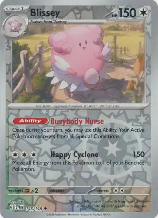 Blissey 145/198 (SV01: Scarlet & Violet Base Set)  - Reverse Holofoil | Good Games Morley