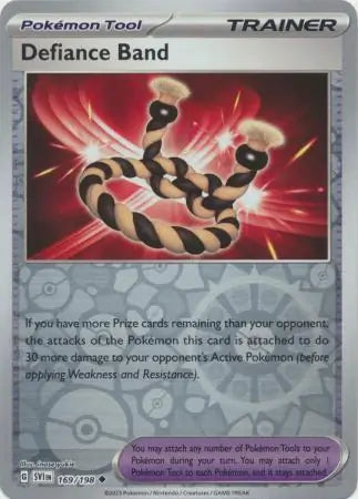 Defiance Band 169/198 (SV01: Scarlet & Violet Base Set)  - Reverse Holofoil | Good Games Morley