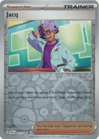 Jacq 175/198 (SV01: Scarlet & Violet Base Set)  - Reverse Holofoil | Good Games Morley