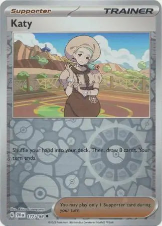 Katy 177/198 (SV01: Scarlet & Violet Base Set)  - Reverse Holofoil | Good Games Morley