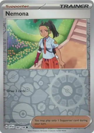 Nemona 180/198 (SV01: Scarlet & Violet Base Set)  - Reverse Holofoil | Good Games Morley