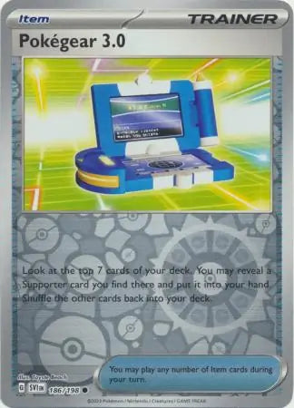 Pokegear 3.0 186/198 (SV01: Scarlet & Violet Base Set)  - Reverse Holofoil | Good Games Morley