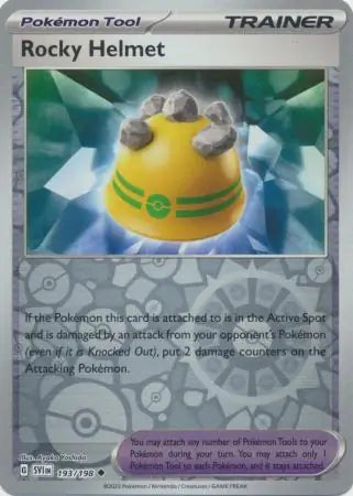 Rocky Helmet 193/198 (SV01: Scarlet & Violet Base Set)  - Reverse Holofoil | Good Games Morley