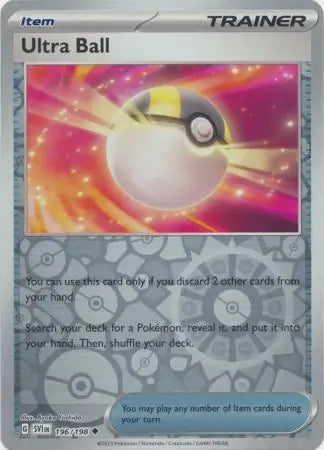 Ultra Ball 196/198 (SV01: Scarlet & Violet Base Set)  - Reverse Holofoil | Good Games Morley
