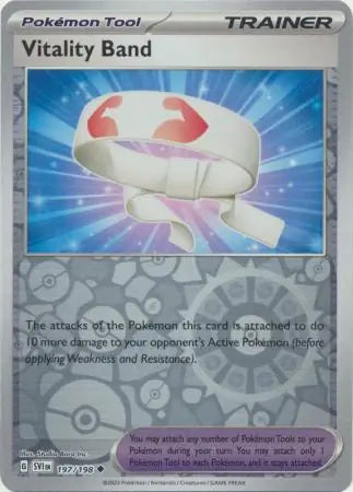 Vitality Band 197/198 (SV01: Scarlet & Violet Base Set)  - Reverse Holofoil | Good Games Morley