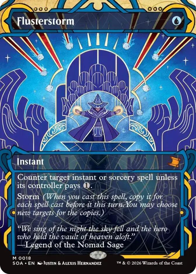 Flusterstorm 18 (Secrets of Strixhaven: Mystical Archive)  - Foil | Good Games Morley