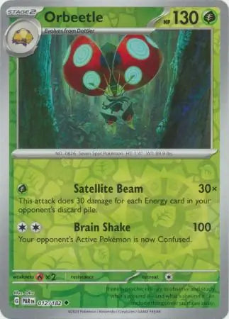 Orbeetle 012/182 (SV04: Paradox Rift)  - Reverse Holofoil | Good Games Morley