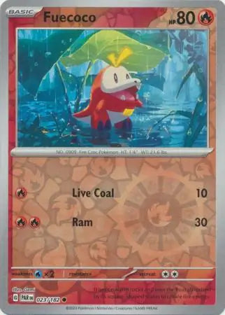 Fuecoco 023/182 (SV04: Paradox Rift)  - Reverse Holofoil | Good Games Morley