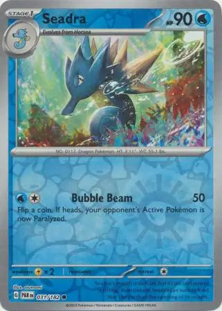 Seadra 031/182 (SV04: Paradox Rift)  - Reverse Holofoil | Good Games Morley