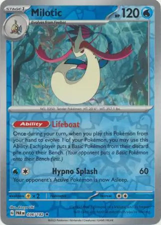 Milotic 036/182 (SV04: Paradox Rift)  - Reverse Holofoil | Good Games Morley