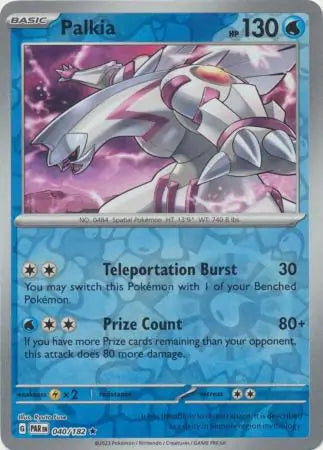 Palkia 040/182 (SV04: Paradox Rift)  - Reverse Holofoil | Good Games Morley