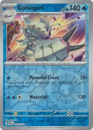Golisopod 049/182 (SV04: Paradox Rift)  - Reverse Holofoil | Good Games Morley