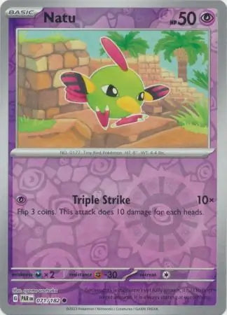 Natu 071/182 (SV04: Paradox Rift)  - Reverse Holofoil | Good Games Morley
