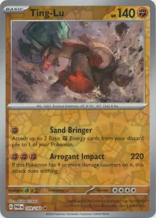 Ting-Lu 109/182 (SV04: Paradox Rift)  - Reverse Holofoil | Good Games Morley