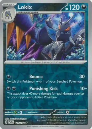 Lokix 122/182 (SV04: Paradox Rift)  - Reverse Holofoil | Good Games Morley