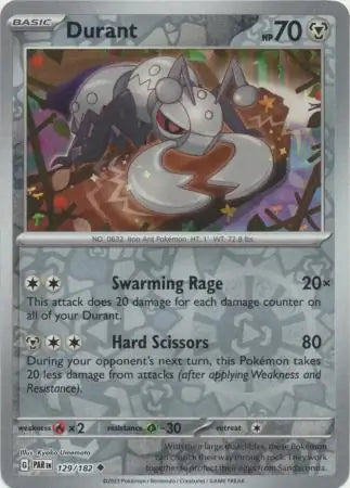 Durant 129/182 (SV04: Paradox Rift)  - Reverse Holofoil | Good Games Morley