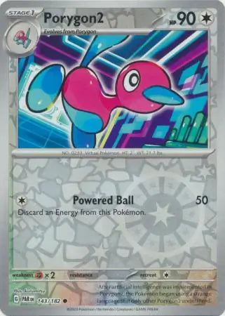 Porygon2 143/182 (SV04: Paradox Rift)  - Reverse Holofoil | Good Games Morley